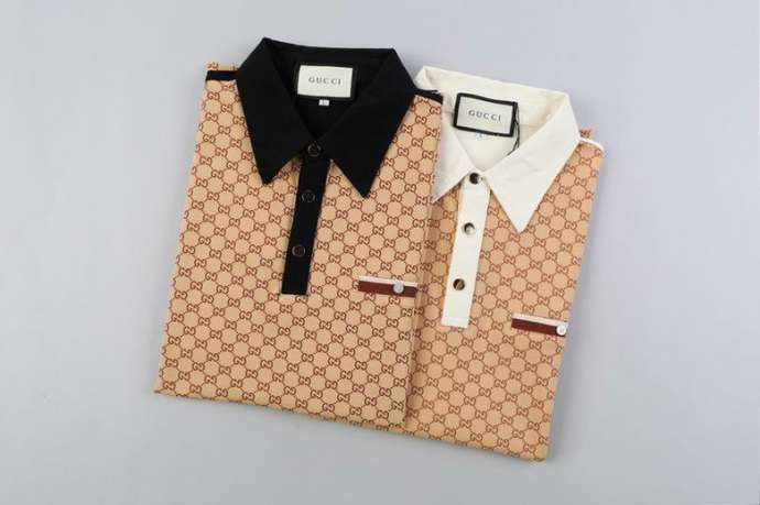 Picture of Gucci Polo Shirt Short _SKUGucciM-3XL8qn2720348